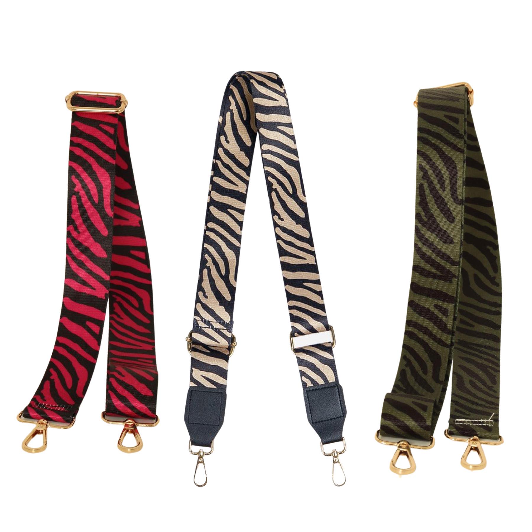 Zebra Bag Straps Two Birds Style