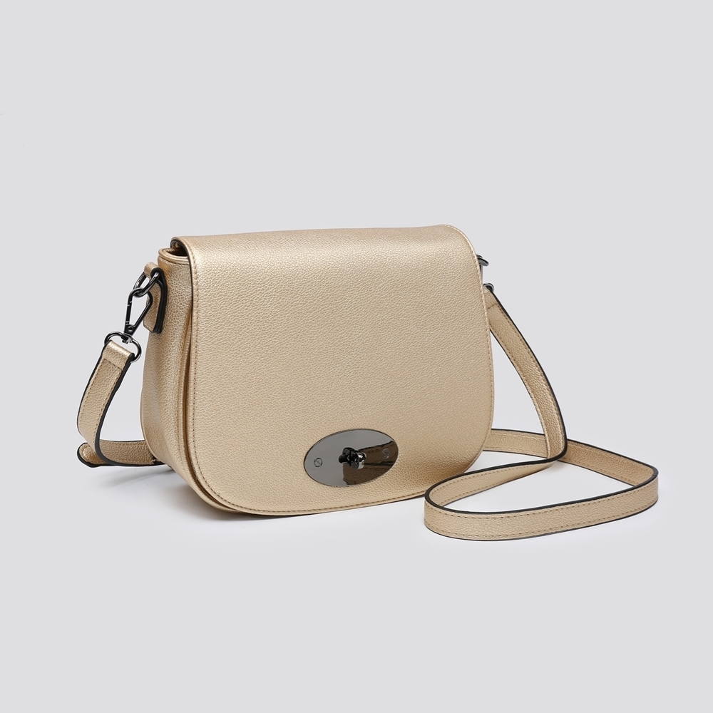 Saddle Crossbody Bag Single Zip