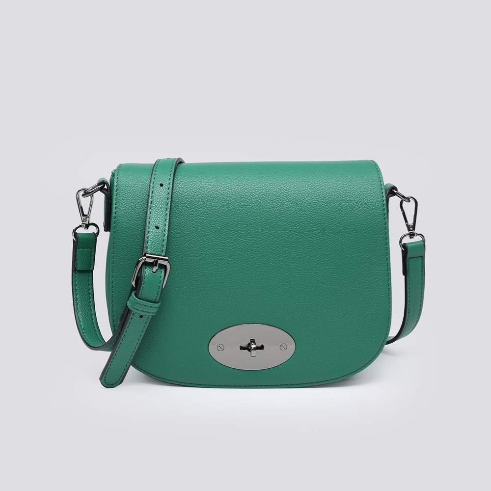 Saddle Crossbody Bag Single Zip