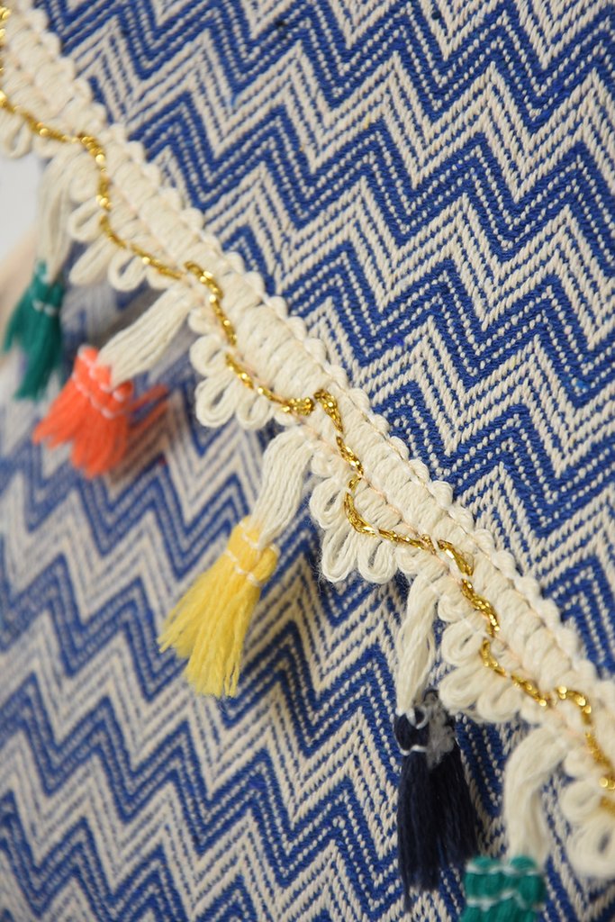Chevron Tassel Multiway Bag