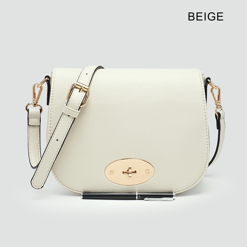 Saddle Crossbody Bag Single Zip